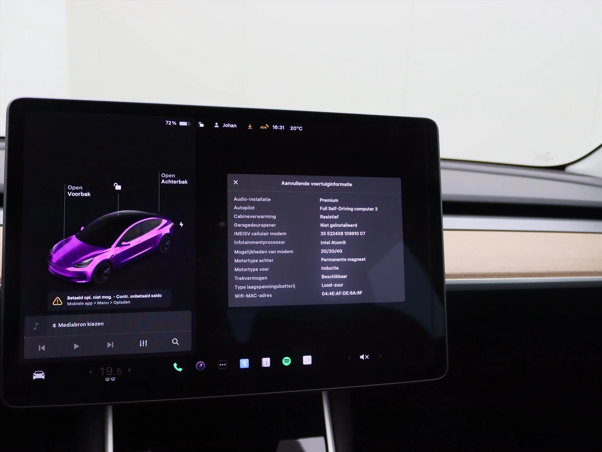 Hoofdafbeelding Tesla Model 3