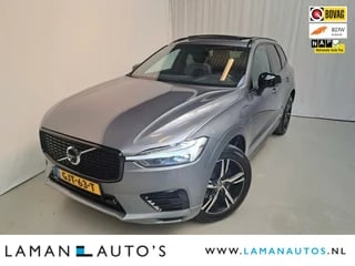 Volvo XC60 Recharge T6 340pk AWD R-Design | Pano/open dak Leder H/K ACC CarPlay On Call LED Virtual ECC Navi 19" LMV 360 Camera BLIS Metallic Trekhaak | Plug-in Hybrid Voorschoten