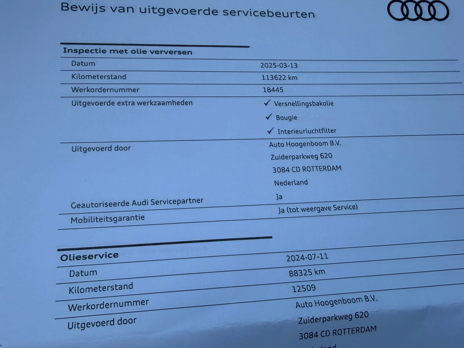 Hoofdafbeelding Audi A3