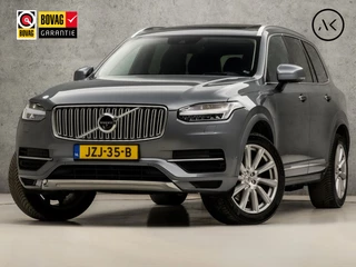 Volvo XC90 2.0 T8 Twin Engine AWD Inscription 7 Persoons 408Pk Automaat (PANORAMADAK, APPLE CARPLAY, GROOT NAVI, MEMORY SEATS, 360 CAMERA, MASSAGE, GETINT GLAS, TREKHAAK, ELEK ACHTERKLEP, NIEUWSTAAT)