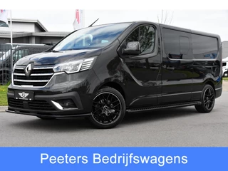 Renault Trafic 2.0 dCi 170 T29 L2H1 DC Luxe Black Edition Camera, Cruise, Carplay, 170PK, 2 x Schuifdeur, LED, Stoelverwarming, Clima, Keyless, Uniek!
