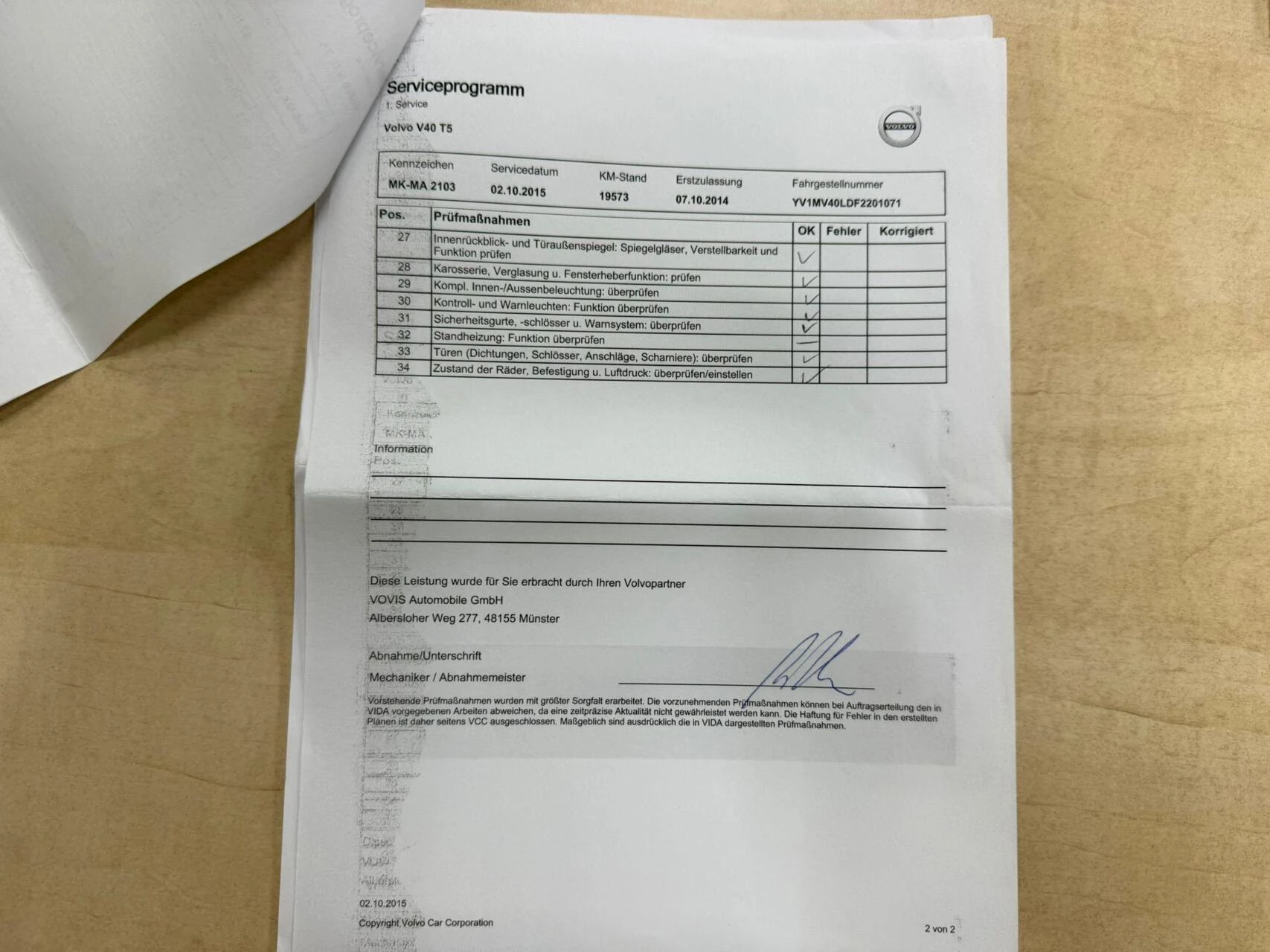 Hoofdafbeelding Volvo V40