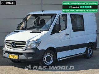 Mercedes Sprinter 211 CDI Automaat Dubbel Cabine Trekhaak Navi Airco Euro6 DC Doka Mixto 5m3 Airco Dubbel cabine Trekhaak