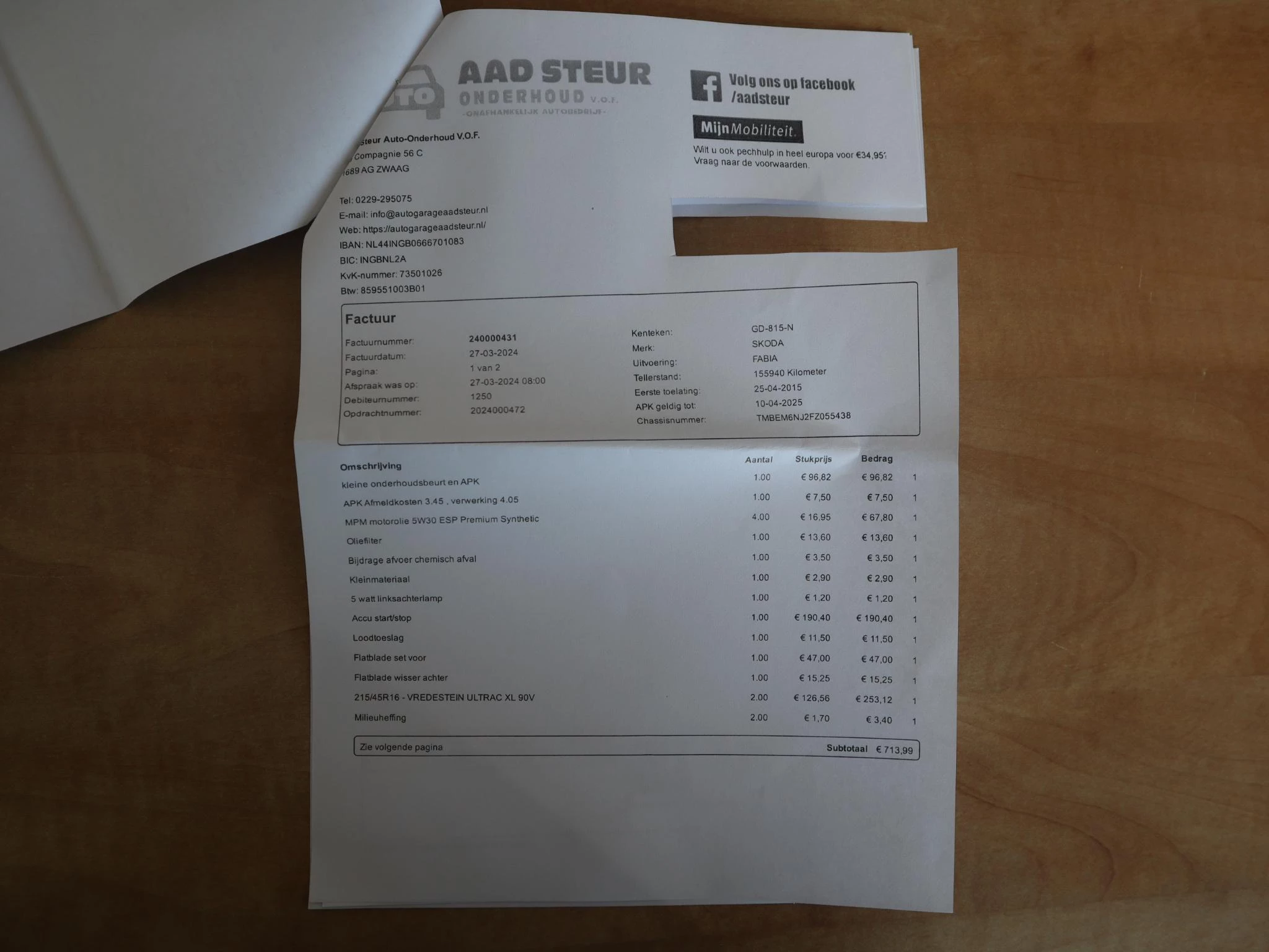 Hoofdafbeelding Škoda Fabia