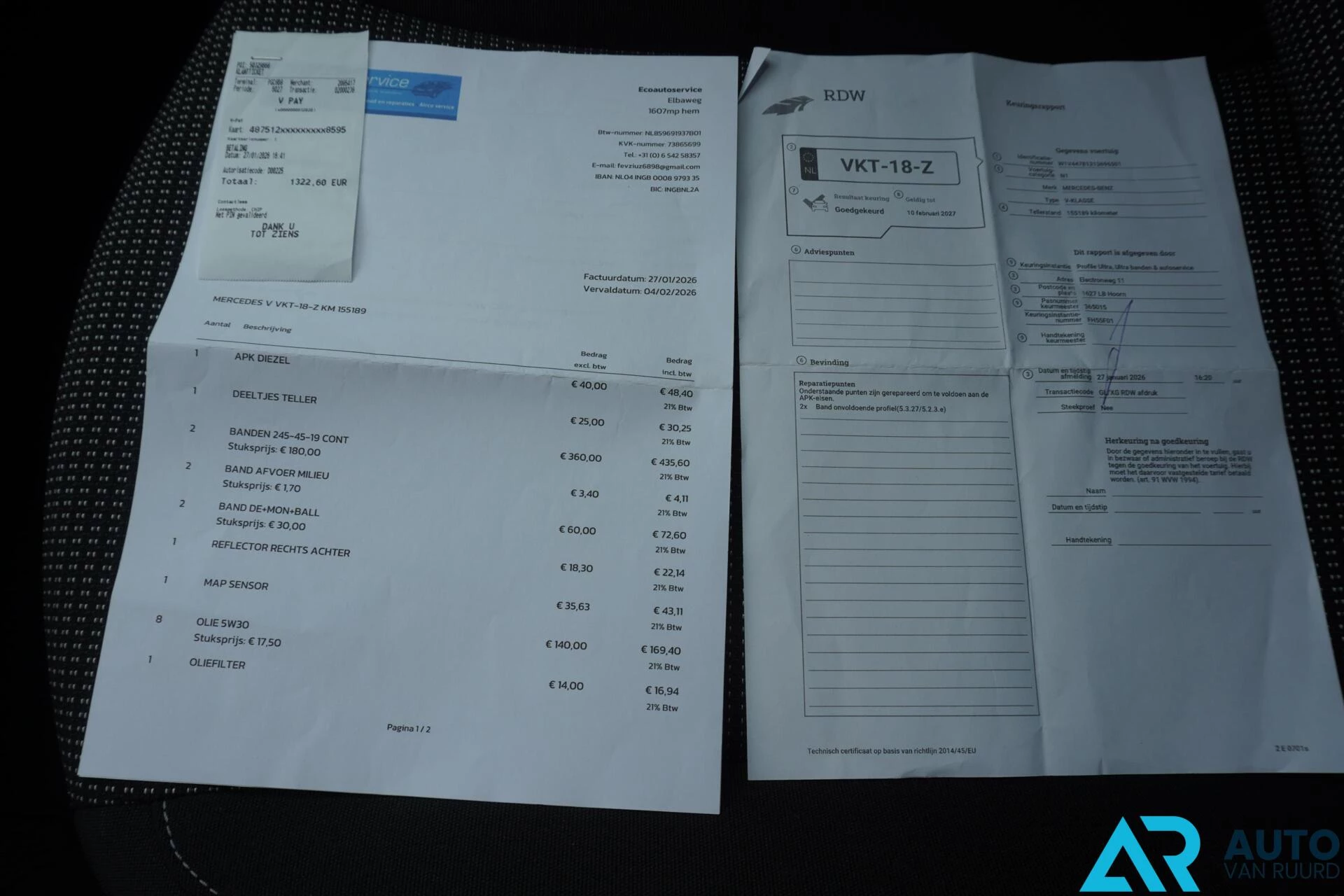 Hoofdafbeelding Mercedes-Benz V-Klasse