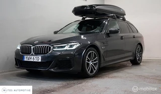 BMW 5-serie Touring 530e xDrive M-Sport, H/K, HUD, trekhaak
