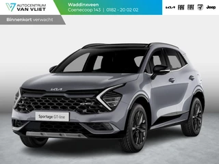Hoofdafbeelding Kia Sportage Kia Sportage 1.6 T-GDi Hybrid GT-Line Limited Edition l GT-line exterieur l Navigatie l Keyless go l 18 inch GT velgen l levering Juli l Prijs bij particuliere verkoop incl. inruilpremie