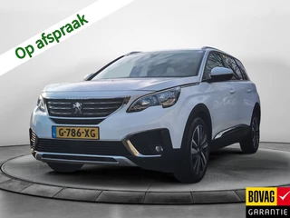 Peugeot 5008 1.2 PureTech Allure (131 PK) 1e-Eig. & Dealer-Onderh. BOVAG-Garantie. NL-Auto. 7-Pers, Half-Leer, Navigatie/Apple-Carplay/Android-Auto, Cruisecontrol, Keyless-Entry/Start, Parkeersensoren-V+A, Achteruitrijcamera, DAB, Licht-Zicht-Pakket, Lm-Velgen-19Inch, Privacy-Glas