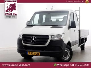 Mercedes-Benz Sprinter 314 CDI 143pk 7G automaat D.C. Open laadbak Airco/Trekhaak 3500kg 11-2018