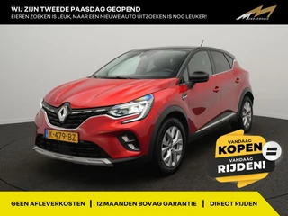 Renault Captur TCe 100 Intens - Occasion Lease vanaf €519 p/m - RIJKLAARPRIJS - Navigatie - Parkeersensoren - Cruise Control - Dealeronderhouden
