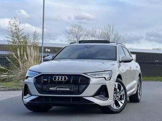 Audi e-tron e-tron 50 quattro Launch edition Black 71 kWh Panoramadak|S-Line|