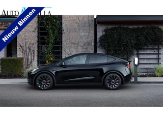 Hoofdafbeelding Tesla Model Y Tesla Model Y Long Range Dual Motor AWD Navi 360° Leer ACC Warmtepomp Autopilot PDC Elektr. achterklep Stoelverwarmimg voor en achter Stuurverwarming Optie: Full Self-Driving Capability BTW auto