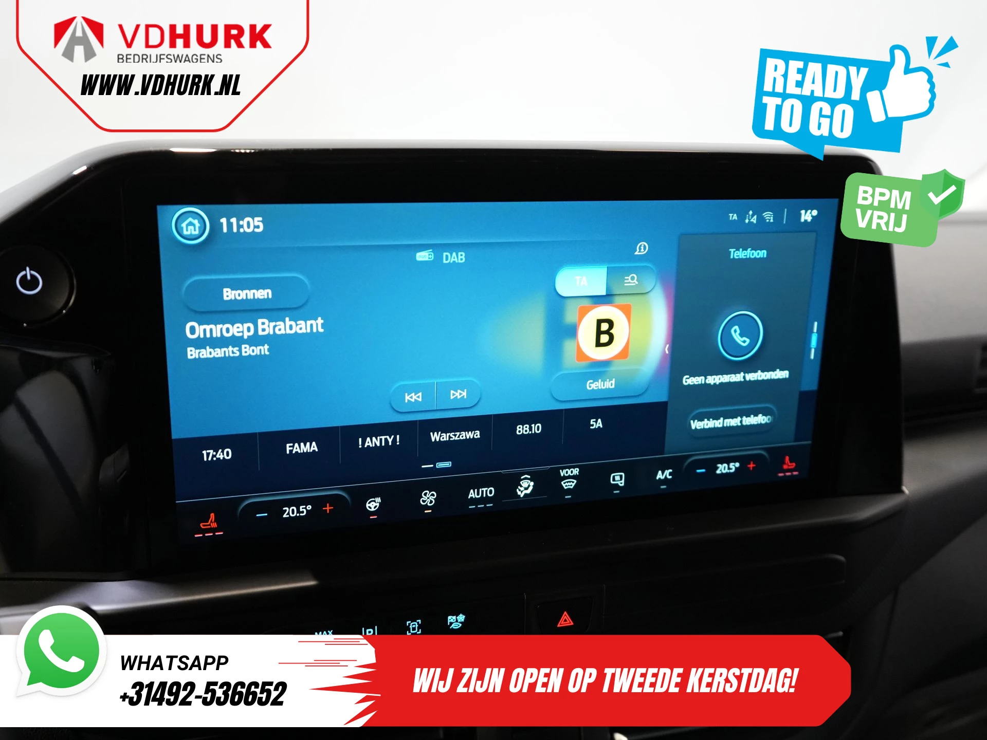 Hoofdafbeelding Ford E-Transit Custom