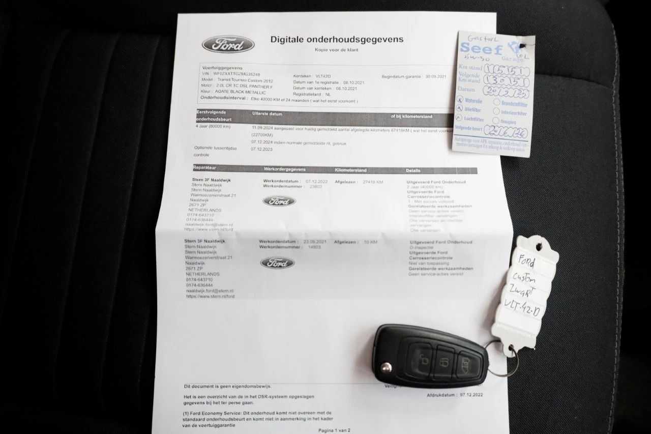 Hoofdafbeelding Ford Transit Custom