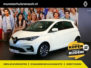 Renault ZOE R135 Intens 52 kWh *Stoel + stuurverwarming* - Navi, cruise, camera, sensor v+a