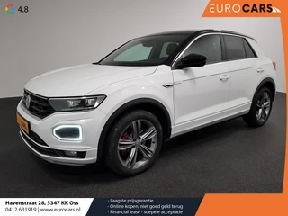 Volkswagen T-Roc 1.5 TSI Sport R-Line | Navigatie | Virtual Cockpit | Climate Control | DAB | Electrische Achterklep | 18"LMV | Stoelverwarming