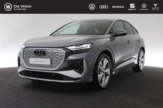 Hoofdafbeelding Audi Q4 Sportback e-tron Audi Q4 Sportback e-tron S Edition 45 82 kWh 286 pk quattro | Trekhaak | S-Line | Comfort Pakket | Dode hoek assistent |