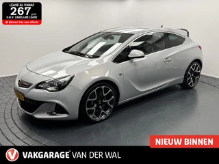 Opel Astra GTC 2.0 Turbo OPC 280PK Navigatie-Cr.contr-Clima-Leder-Stoelverwarming-Parkeersensoren-Lm19''velgen