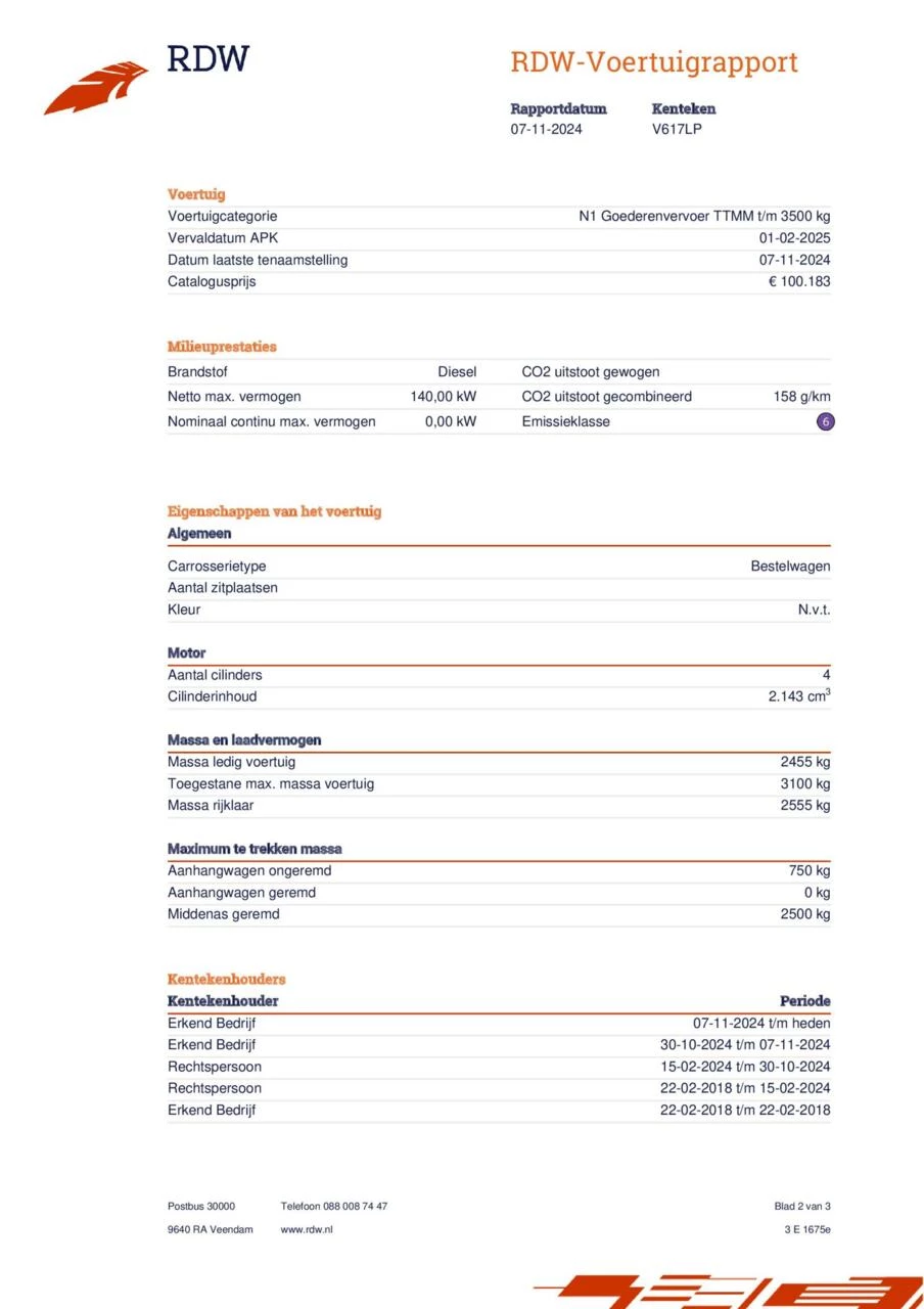 Hoofdafbeelding Mercedes-Benz V-Klasse