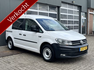 Volkswagen Caddy 2.0 TDI L1H1 2x Schuifdeur Airco Cruise controle Trekhaak 1400kg trekgewicht Telefoon verbinding kastinrichting Ladekasten 1e eigenaar 2-Persoons Euro 6