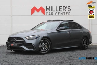 Mercedes C-klasse 200 AMG DEALER OH PANO CAM MEMORY SFEERVERLICHTING