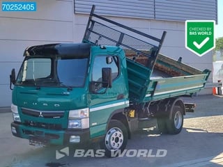 Hoofdafbeelding FUSO Canter Fuso Canter 7C18 3.0L 3 zijdige Kipper Euro6 Trekhaak Tipper Benne Kieper m3 Airco Trekhaak