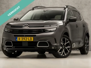 Citroën C5 Aircross 1.6 Plug-in Hybrid 225 Deluxe 225Pk Automaat (APPLE CARPLAY, BRUIN LEDER, MEMORY SEATS, STOELVERWARMING, ADAPTIVE CRUISE, KEYLESS, 360 CAMERA, ELEK ACHTERKLEP, TREKHAAK, NIEUWSTAAT)