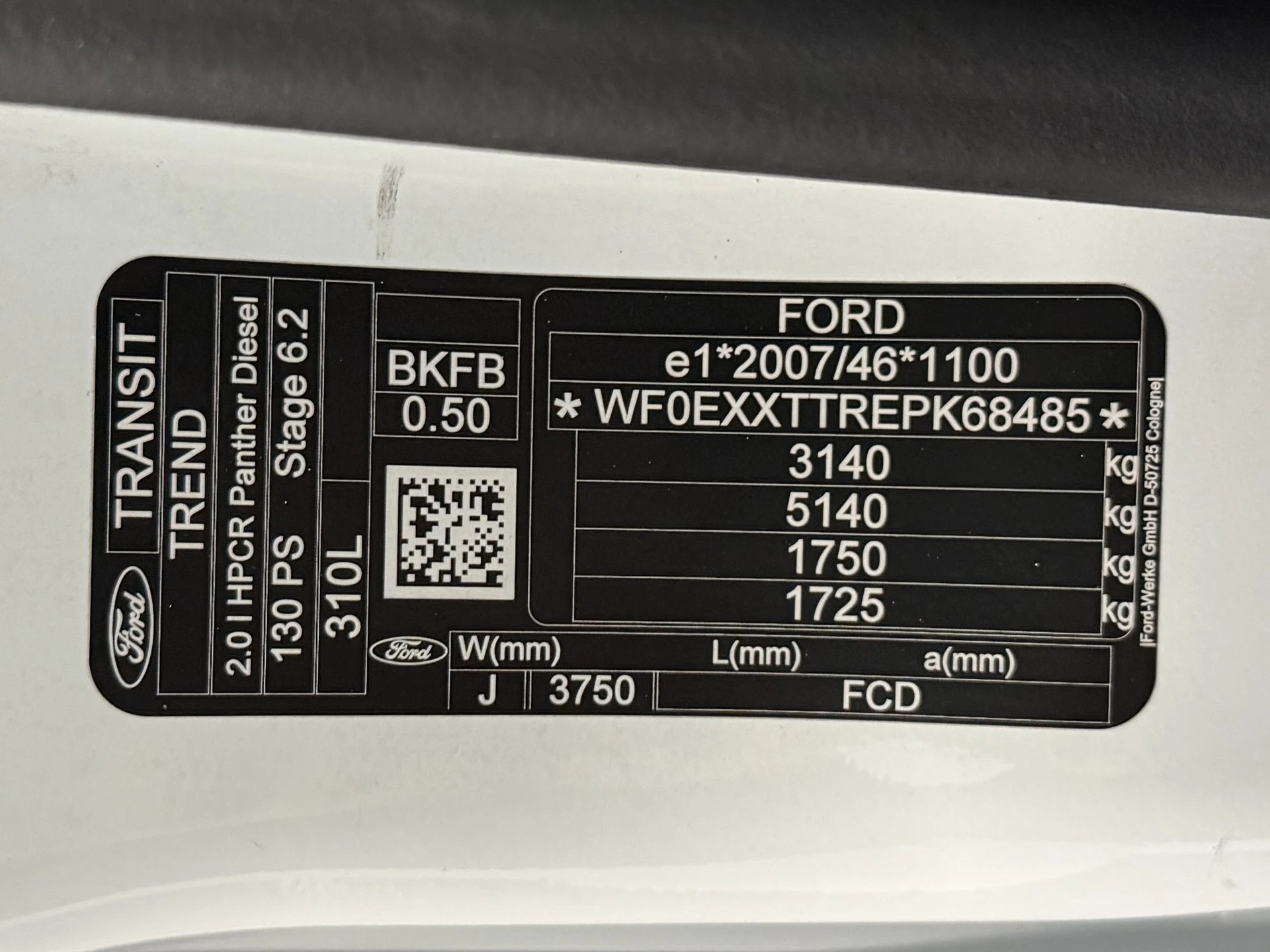 Hoofdafbeelding Ford Transit