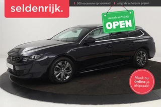 Peugeot 508 1.6 HYbrid Allure | Stoelverwarming | Carplay | Camera | Trekhaak | Navigatie | Climate control | Half leder | Cruise control | PHEV