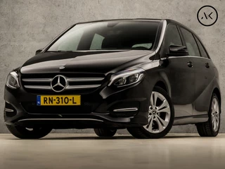 Mercedes-Benz B-Klasse 180 Ambition Sport Automaat (GROOT NAVI, LEDER, CRUISE, PARKEERSENSOREN, SPORTSTOELEN, CRUISE, LED KOPLAMPEN, BLUETOOTH, NIEUWE APK, NIEUWSTAAT)