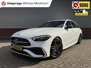 Mercedes C-klasse Estate 200 AMG Line|Adap.Cruise|Stoelverwarming|Camera|Nightpakket|Sfeerverlichting|NAVI|AMG-line|LED|Dodehoekdetectie|