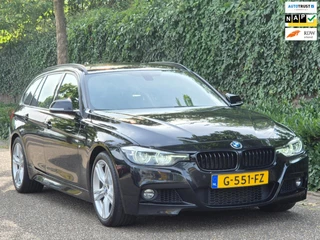 BMW 3-serie Touring M Sport INCL BTW Apple CarPlay Trekhaak Zwart LED Evo GR Navi 2e eigenaar Breedset M Velgen Garantie