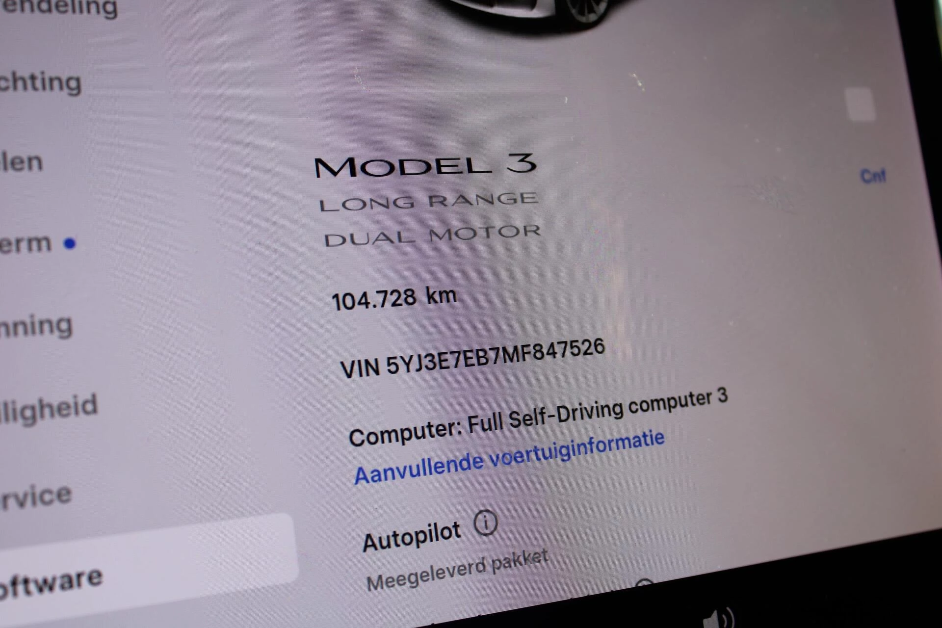 Hoofdafbeelding Tesla Model 3