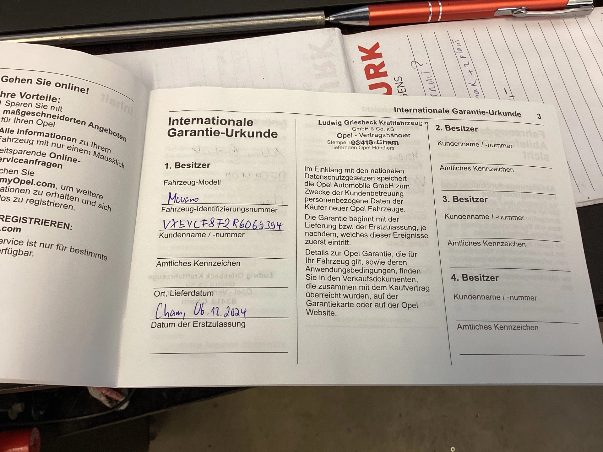 Hoofdafbeelding Opel Movano
