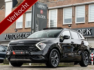 Kia Sportage 1.6 T-GDi Hybrid GT-PlusLine PANO 360 CAMERA LED LEDER STUUR EN STOELVERW V + A BOMVOL!!!