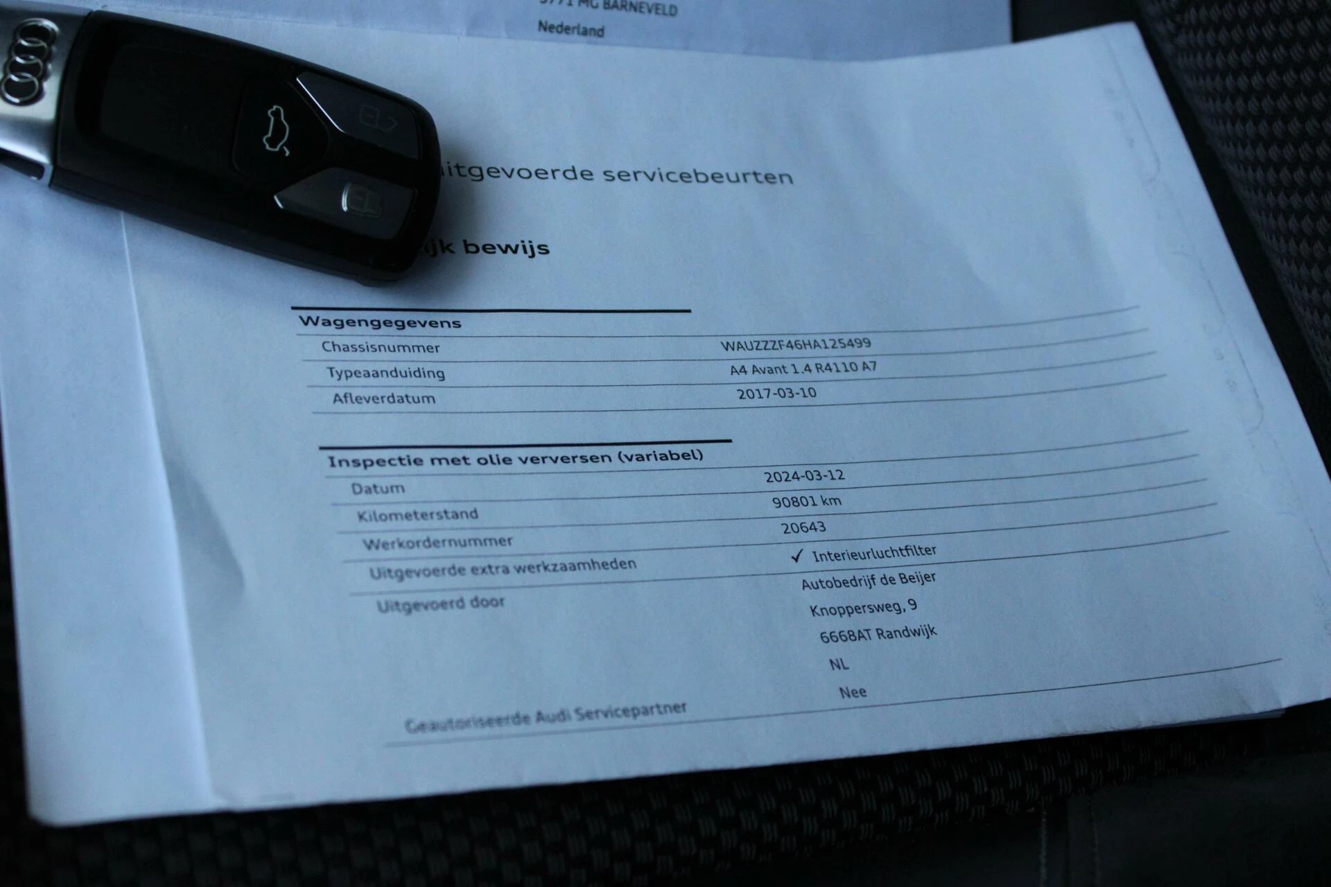 Hoofdafbeelding Audi A4