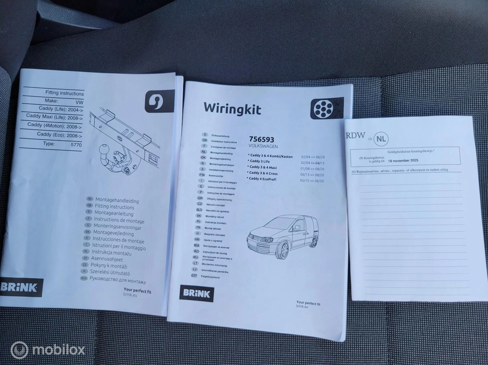 Hoofdafbeelding Volkswagen Caddy