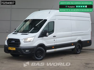 Ford Transit 130pk L4H3 Navi Airco Cruise Camera Parkeersensoren SYNC4 Display CarPlay Euro6 L4 XL Hoog Dak Airco Cruise control