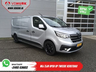 Renault Trafic 2.0 dCi 150 pk Aut. L2 NL AUTO/ Leder/ LED/ Carplay/ Stoelverw./ Inrichting/ Sidesteps/ Airco/ Navi/ Camera/ Cruise