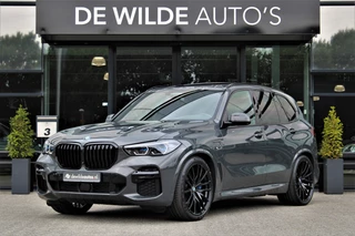BMW X5 xDrive45e M-sport 394pk Dravit M-seats Pano SkyLounge 4-wielsturing Massage Carbon 22-inch Head-up Laser