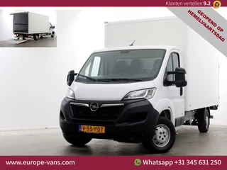 Opel Movano 2.2D 140pk Bakwagen met laadklep 1.060kg laadvermogen 08-2023