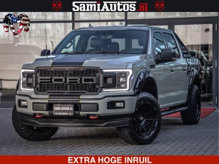 Ford F-150 HULK | 5.0 V8 4X4 | BIJTELLING VRIJ | CAMERA | 3500KG | PANORAMA | LEDER | GO RHINO ROLLBAR | CRUISE CONTROL | PRINS LPG | BAKFLIP COVER | GROOTRIJBEWIJS |