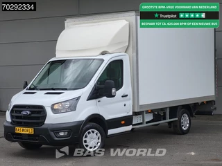 Ford Transit 130pk Laadklep Bakwagen Airco Cruise Euro6 Meubelbak Koffer 19m3 Airco Cruise control