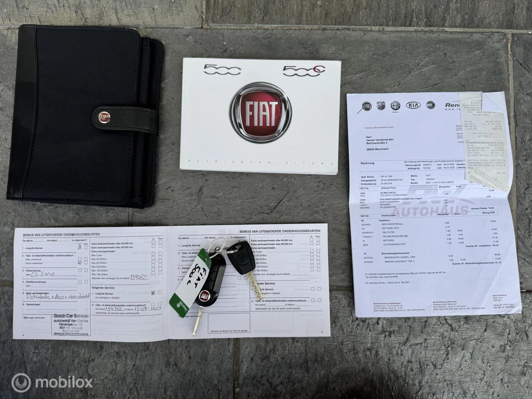 Hoofdafbeelding Fiat 500C