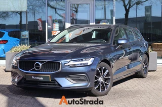 Volvo V60 B3 Momentum 163pk Geartronic | Stoelverwarming | LED | Cruise | Climate | Trekhaak | Camera | Carplay | Leder