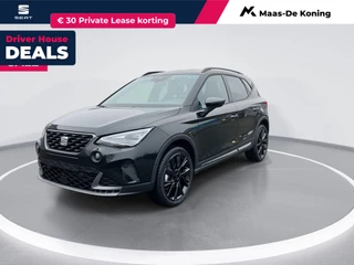 SEAT Arona FR Business Connect 1.0 70 kW / 95 pk EcoTSI SUV 5 versnelling Hand. | Black Pakket | 18'' lichtmetalen velgen | 2500,- Euro Herwaardering!! 32.000,- Fiscaal!