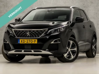 Peugeot 3008 1.6 e-THP GT Line 165Pk Automaat (PANORAMADAK, NAPPA LEDER, MEMORY SEATS, FOCAL AUDIO, STOELVERWARMING, 360 CAMERA, ELEK ACHTERKLEP, LED KOPLAMPEN, KEYLESS, NIEUWSTAAT)