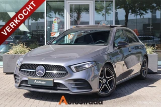 Mercedes A-Klasse A 180 AMG-Line 136pk 7G-DCT | Pano | Memory | Sfeer | Keyless | Multibeam | Carplay | Camera