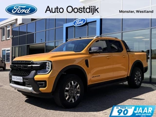 Ford Ranger 2.3 Double Cab PHEV Wildtrak Automaat 280PK EX. BTW/Incl. BPM Trekhaak Elek. Rolhoes Adaptive Cruise Blind-Spot Stoel/Stuurverwarming *3500KG Trekgewicht*