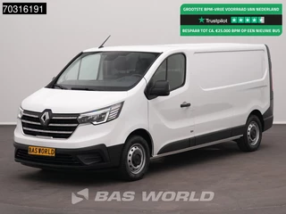Renault Trafic 150pk L2H1 Automaat LED CarPlay Airco Cruise Camera Parkeersensoren Euro6 L2 Airco Cruise control